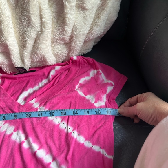Inc womens tee shirt size L hot pink - Picture 5 of 5